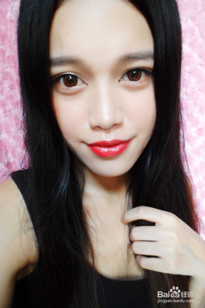 轻松打造超简单小女人温柔范儿红唇妆