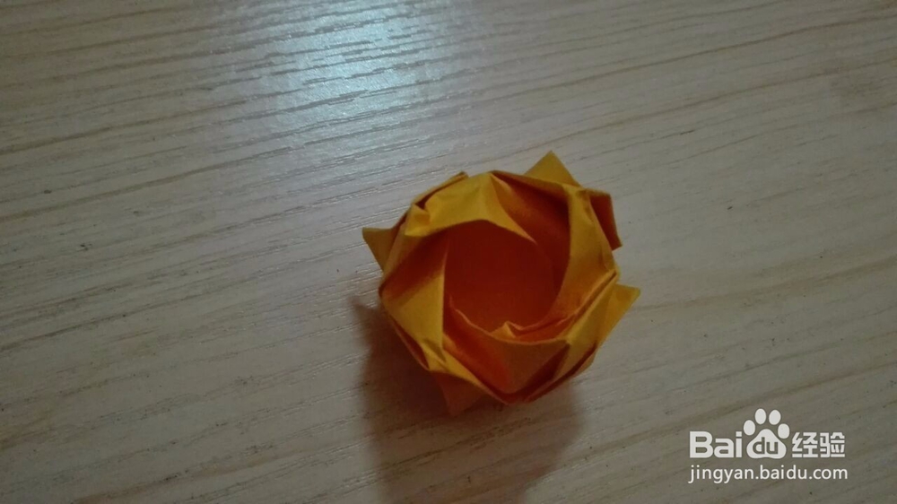 普通玫瑰花的折法
