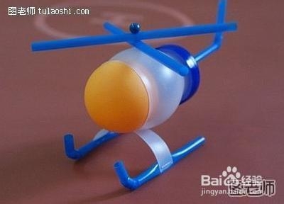 废旧饮料瓶diy小飞机图解教程