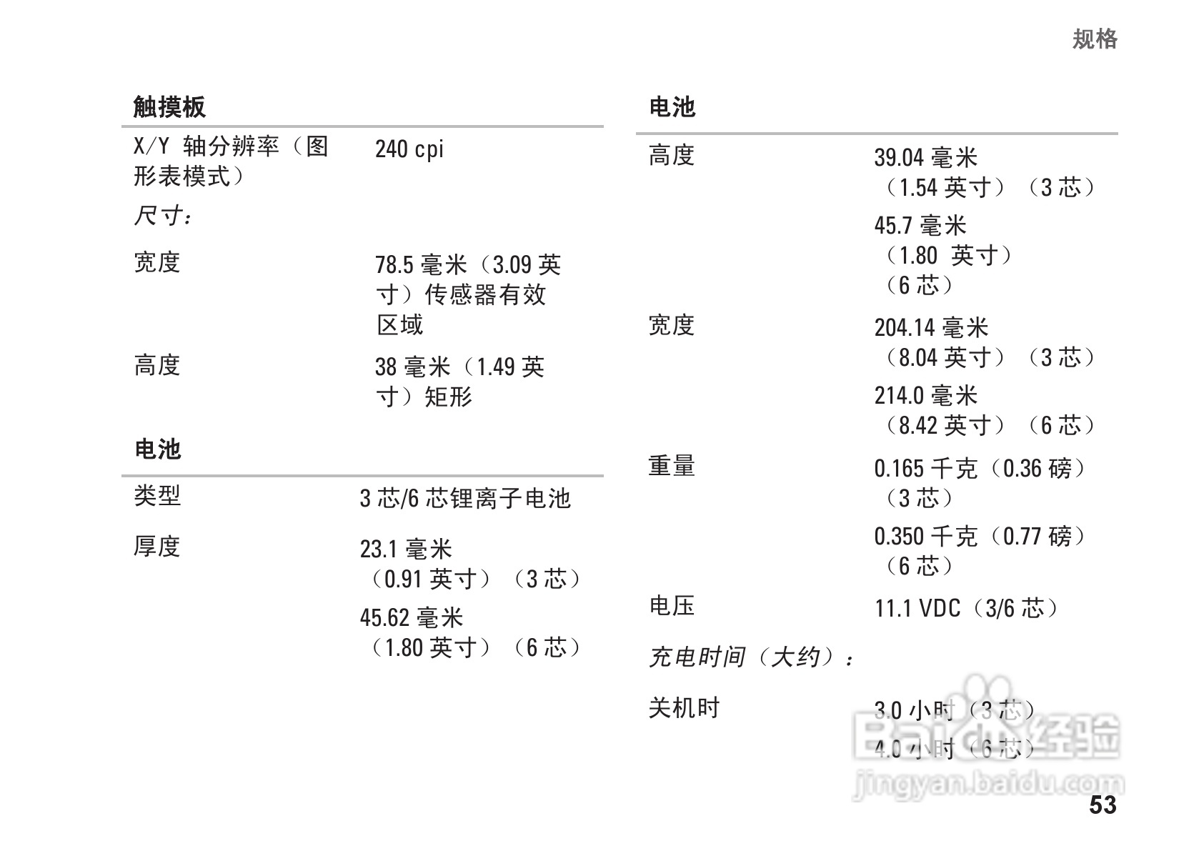 DELL Inspiron1011型笔记本电脑说明书:[6]