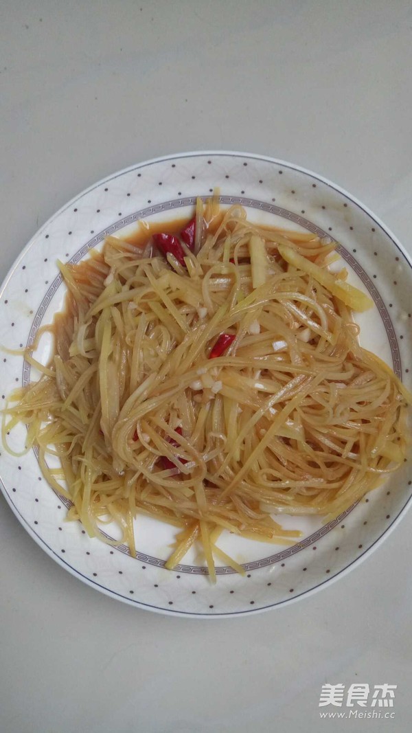 醋溜土豆丝的做法