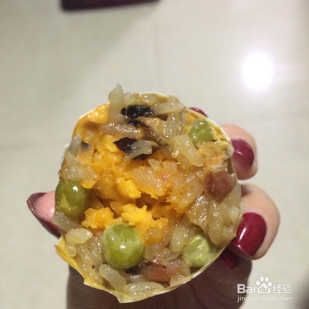 简单好吃的糯米鸭蛋
