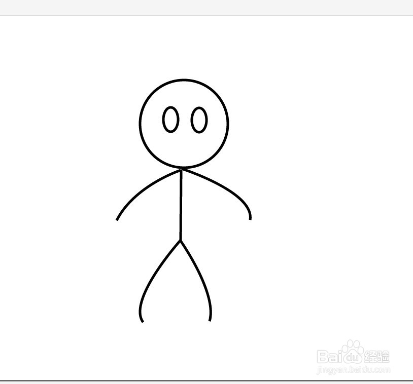 如何用ai绘制火柴人的教程