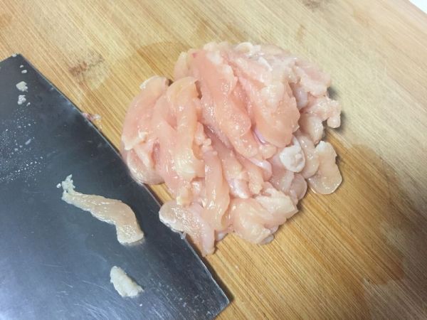 鸡丝菌菇青菜粥