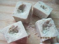 肉蒸冻豆腐的做法