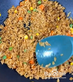 如何炒出粒粒分明的酱油炒饭