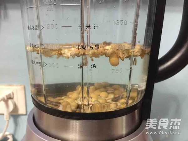 茉莉绿豆浆的做法