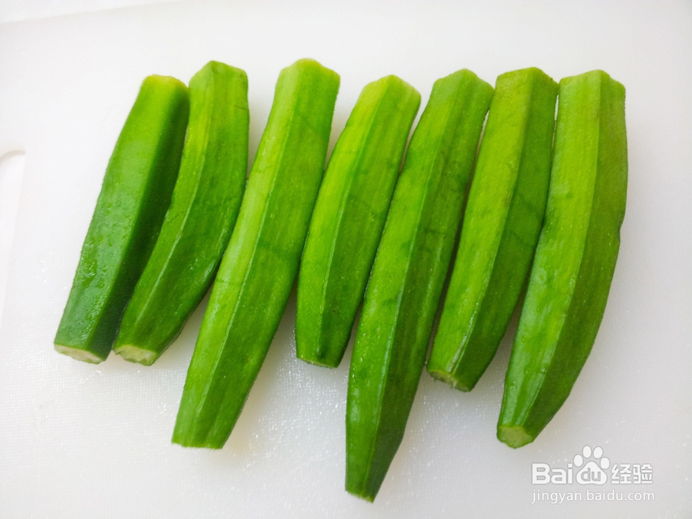 非常简单的秋葵豆干炒蛋