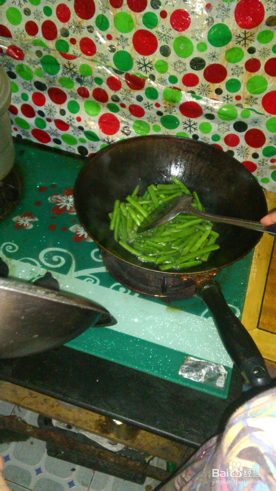 简单红烧四季豆的做法