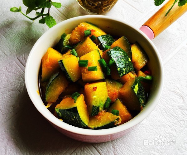 如何制作沙茶酱烧嫩南瓜