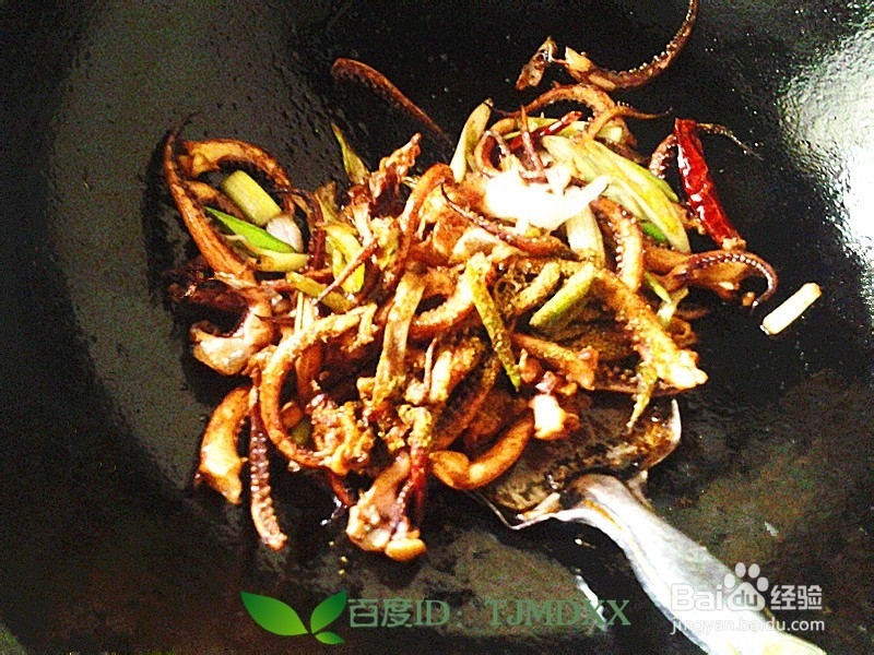 怎么做香辣风味鱿鱼须