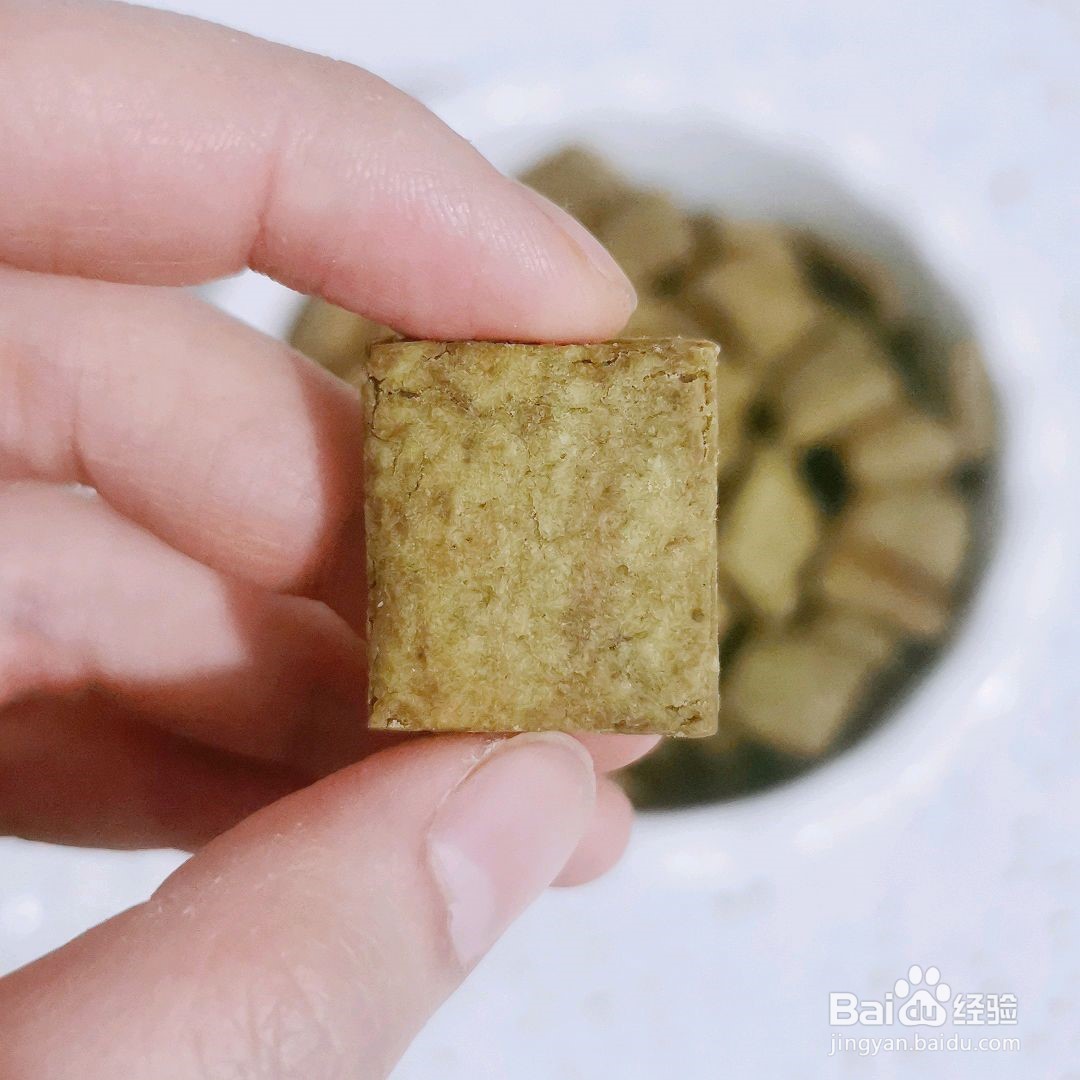 抹茶方片饼干