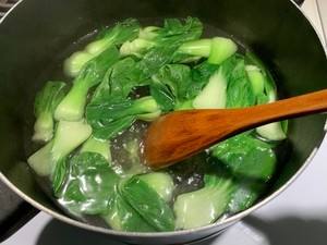 烫青菜的做法