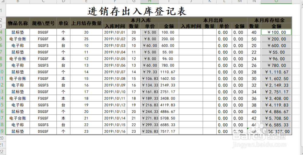 excel表格如何设置货币符号？