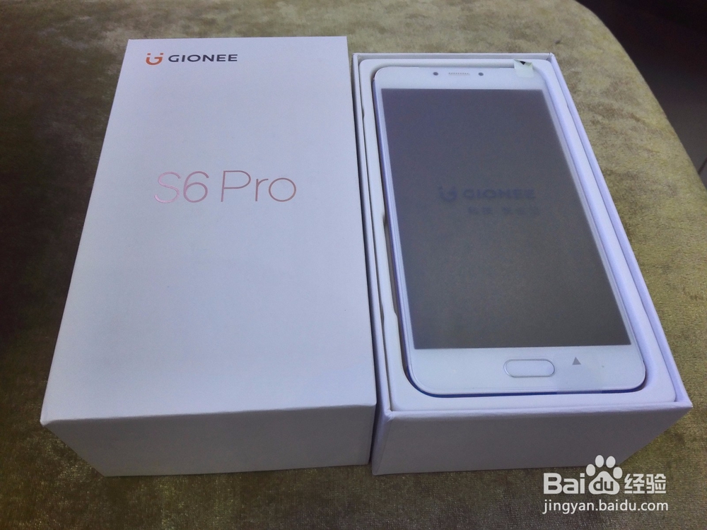 金立S6pro玫瑰金全网通手机开箱晒物