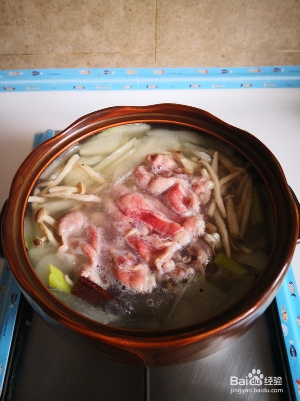 冬瓜羊肉汤的做法