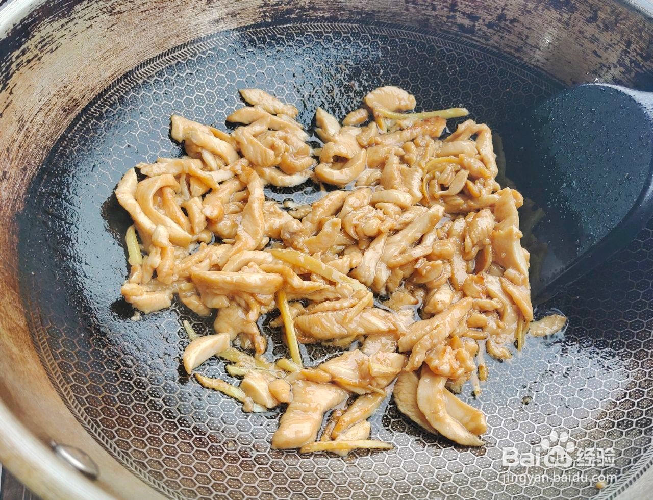 鸡丝炒芹菜的做法