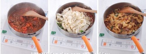 分享花边炒面的简单做法