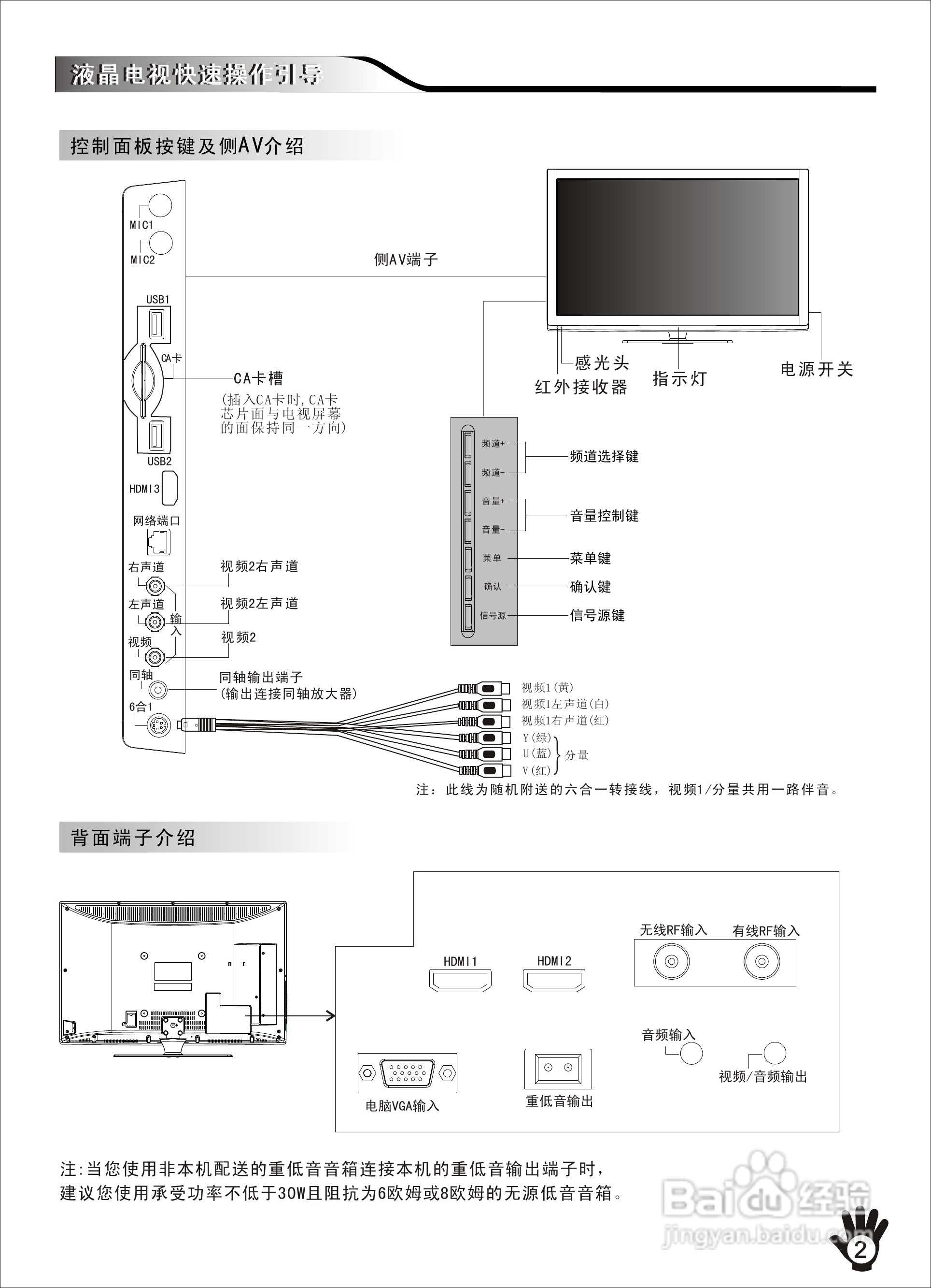 创维32K06RA液晶彩电使用说明书:[1]