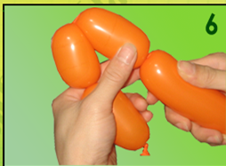 折魔法气球的基础手法