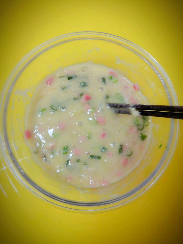 减脂土豆火腿鸡蛋饼