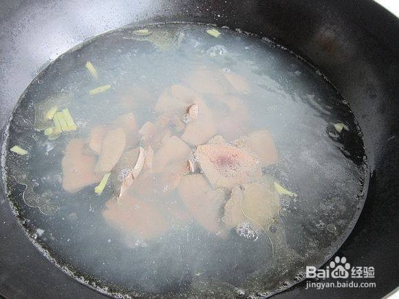 猪肝日本豆腐汤的做法