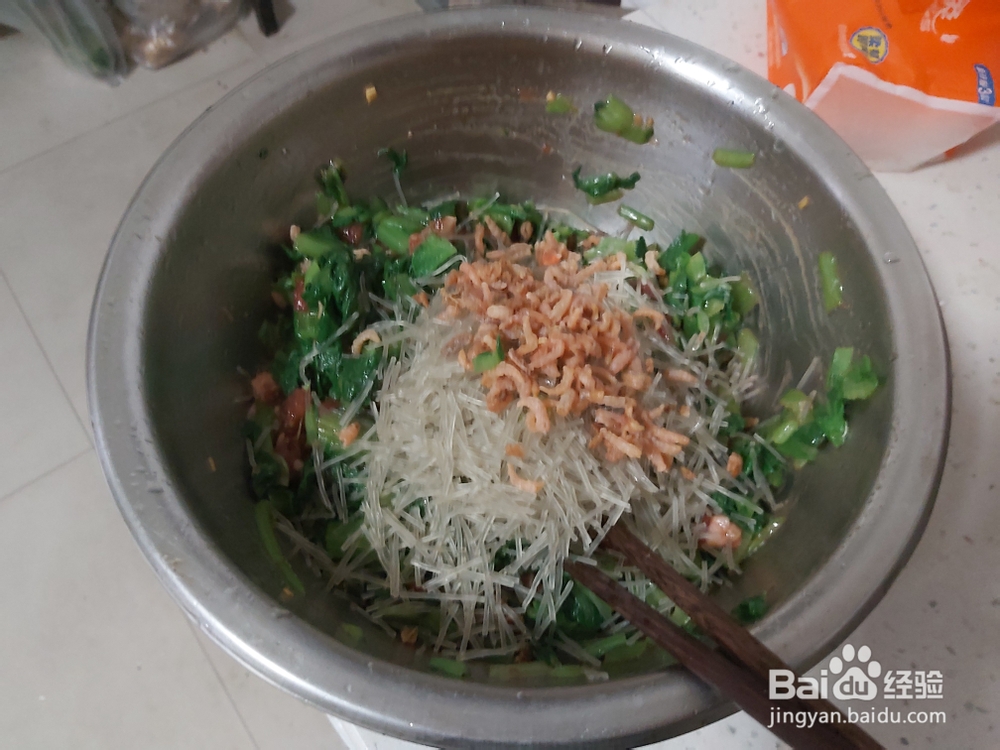 美味家常小白菜粉条猪肉包