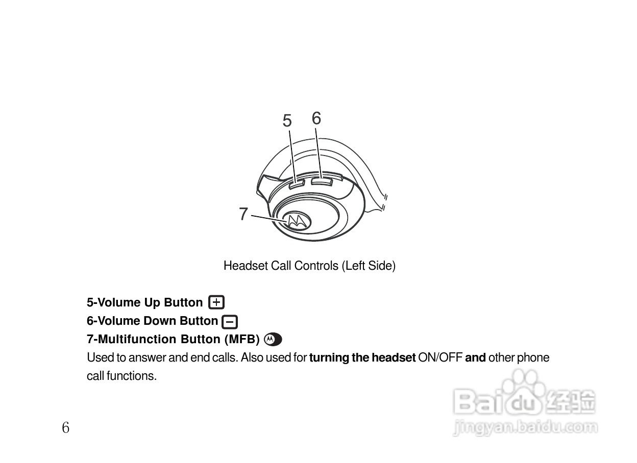 摩托罗拉HT820蓝牙耳机使用说明书:[2]