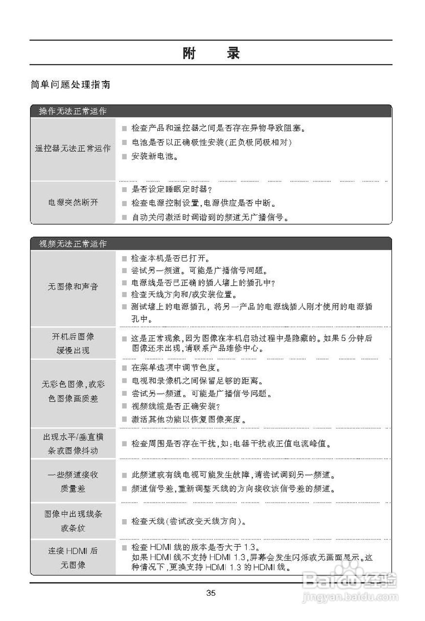 LG 42LD420液晶彩电使用说明书:[4]