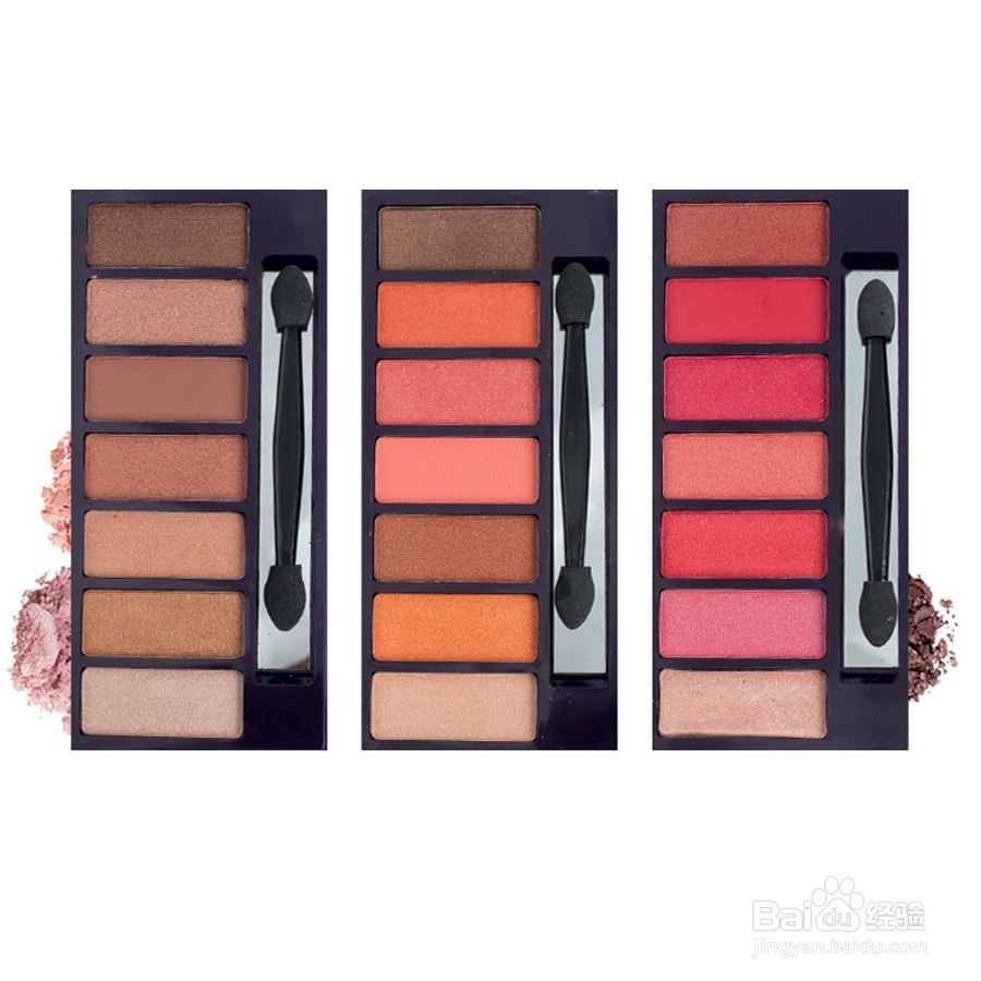 七色眼影盘怎么用