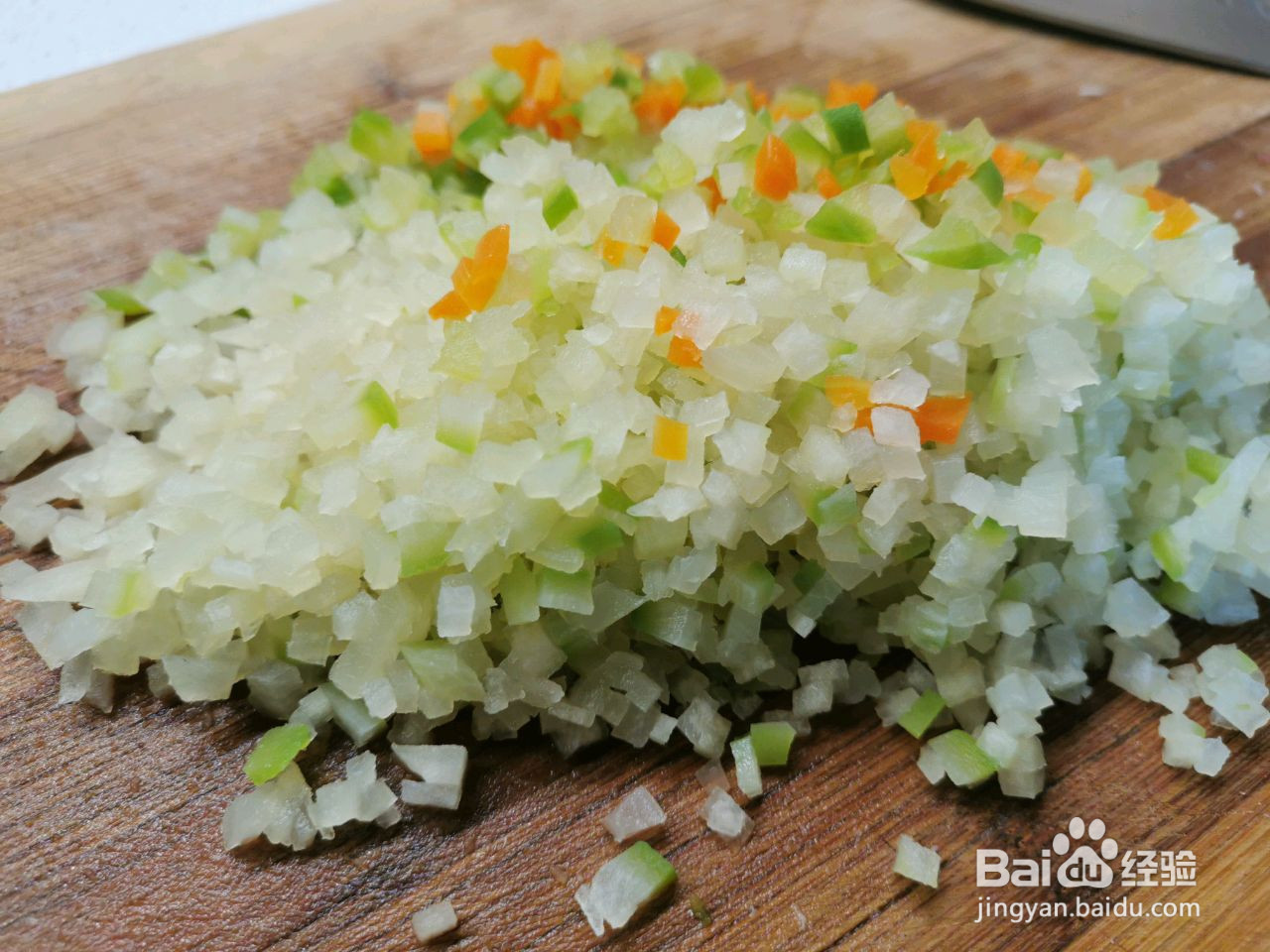 双色萝卜饺子的做法