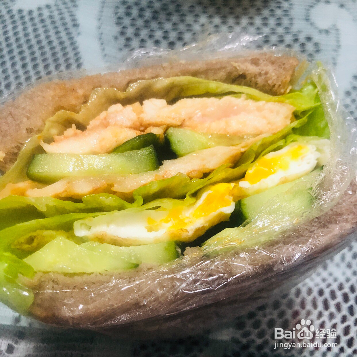 叠叠乐早餐的做法