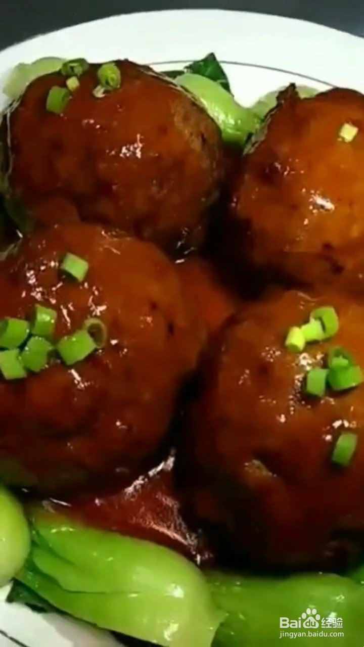 如何制作红烧狮子头丸子
