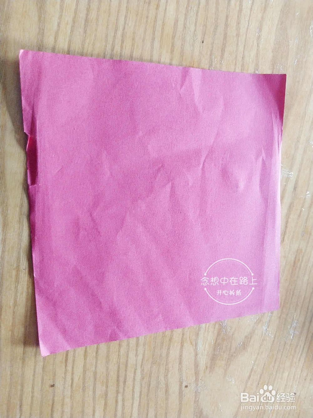 幼儿园小朋友学折纸-又来一条热带鱼