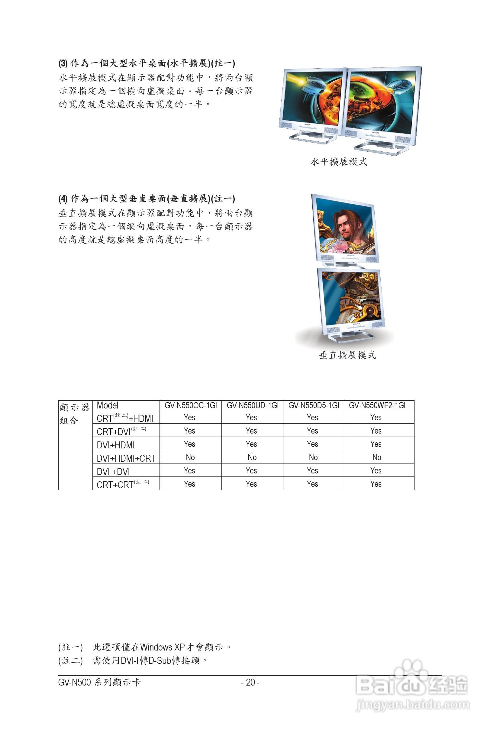 技嘉GV-N550WF2-1GI显卡使用手册:[2]