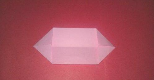 祭奠用的荷花亭的折法