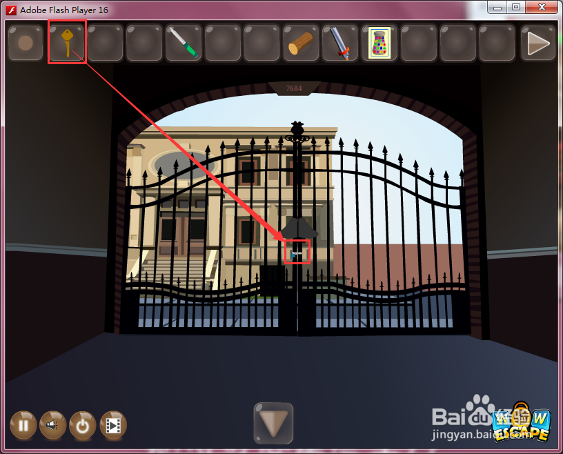 Flash游戏攻略：[48]逃出名人房间