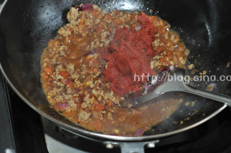 黑胡椒番茄肉酱