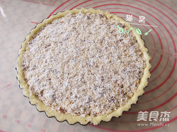 椰香核桃派的做法