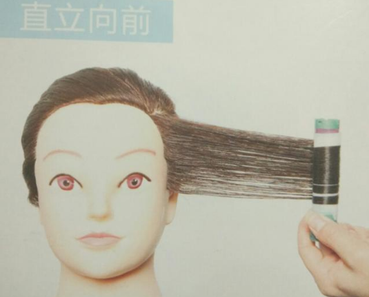 长发内扣排杠子的方法