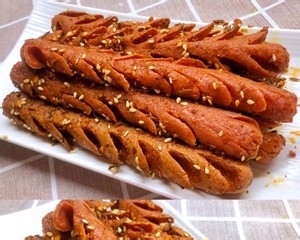 又香又脆的炸火腿肠