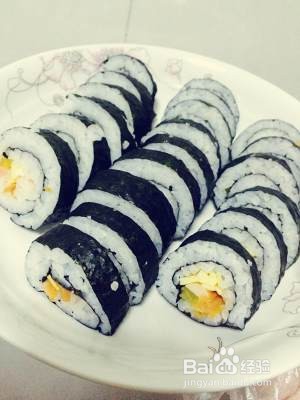 紫菜寿司的制作方法