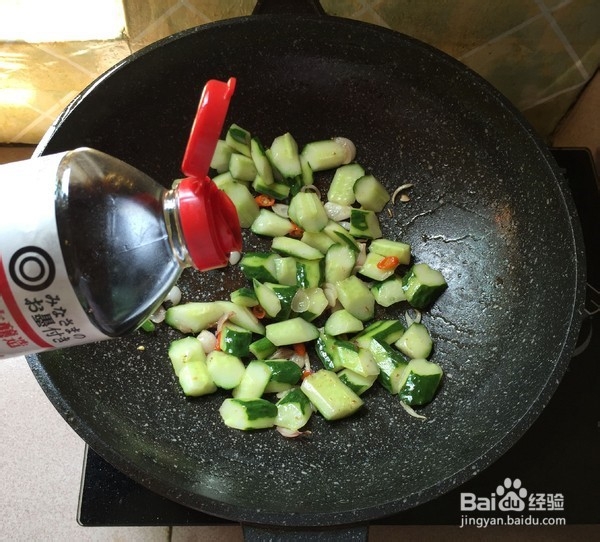 家常菜之黄瓜炒虾仁