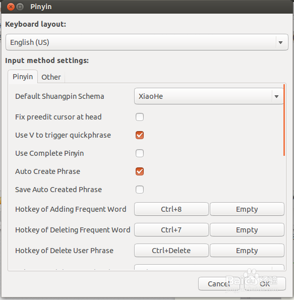 ubuntu13.10怎么使用双拼输入法（小鹤双拼）