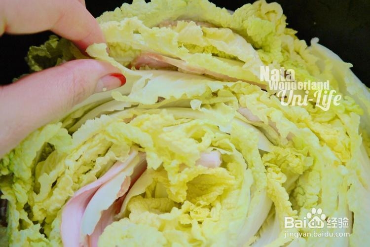 赞不绝口的培根白菜锅