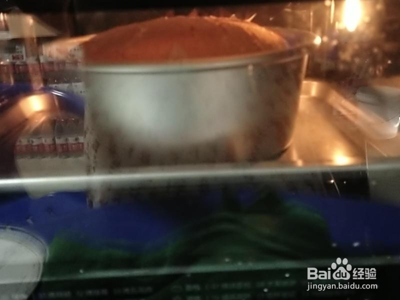 戚风蛋糕8寸的做法