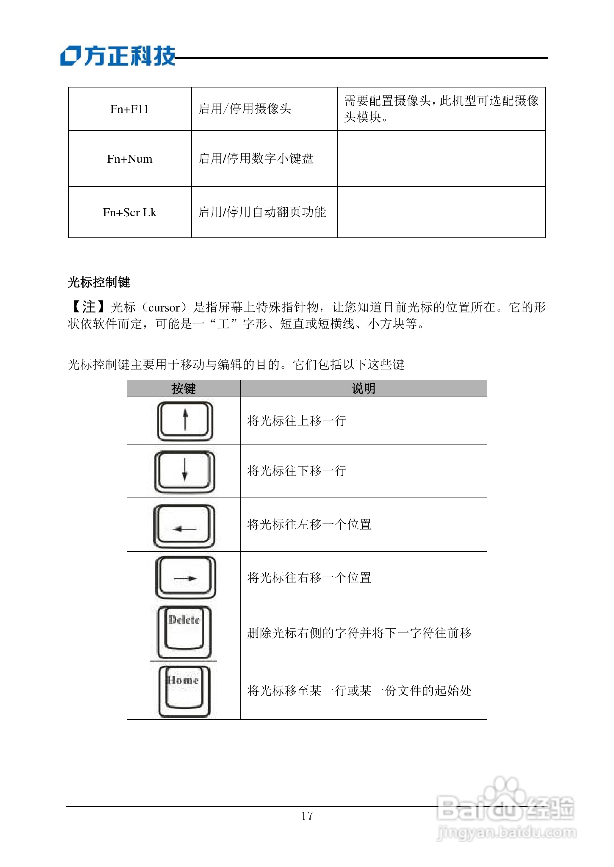 方正R310SU笔记本产品说明书:[3]