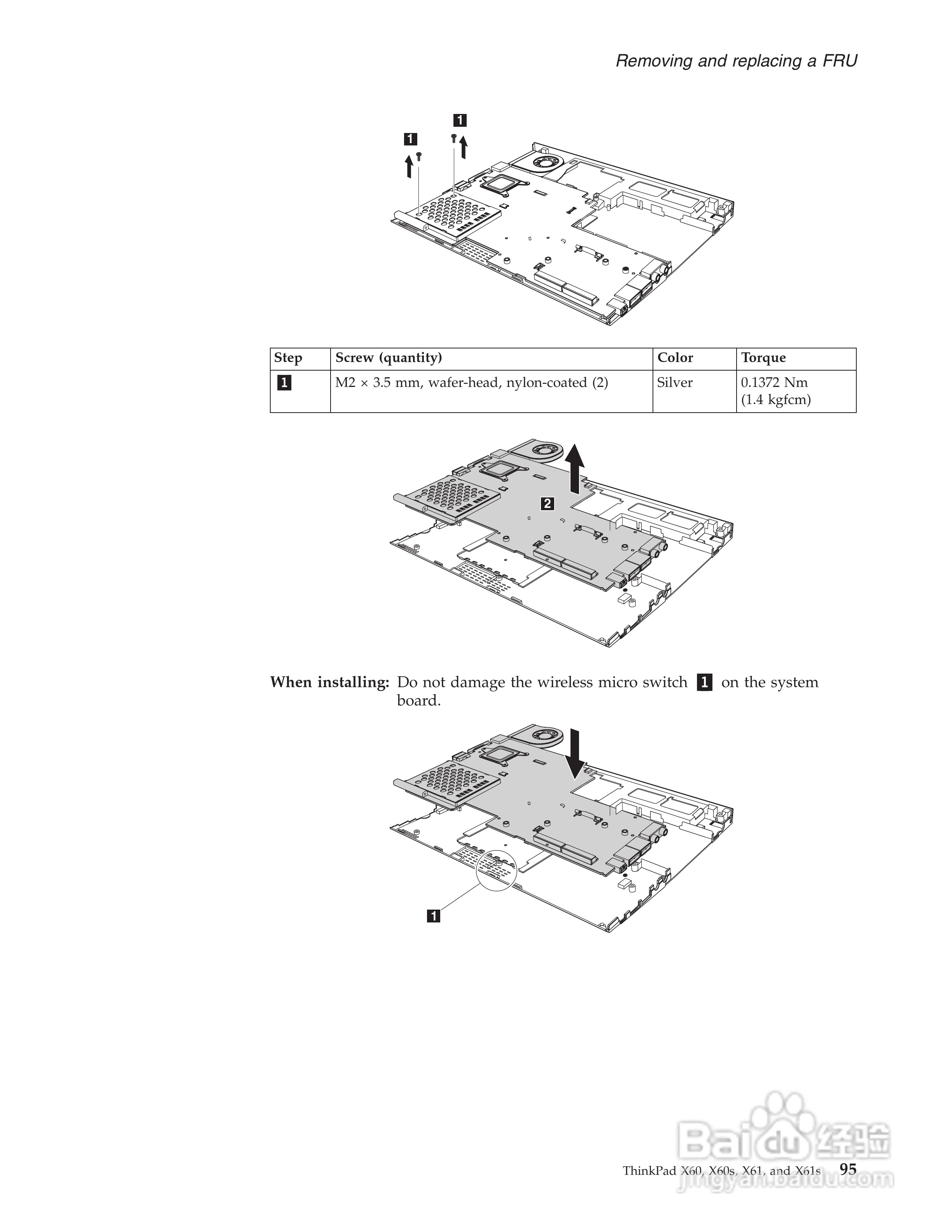 IBM(lenovo)ThinkPad X61笔记本说明书:[11]