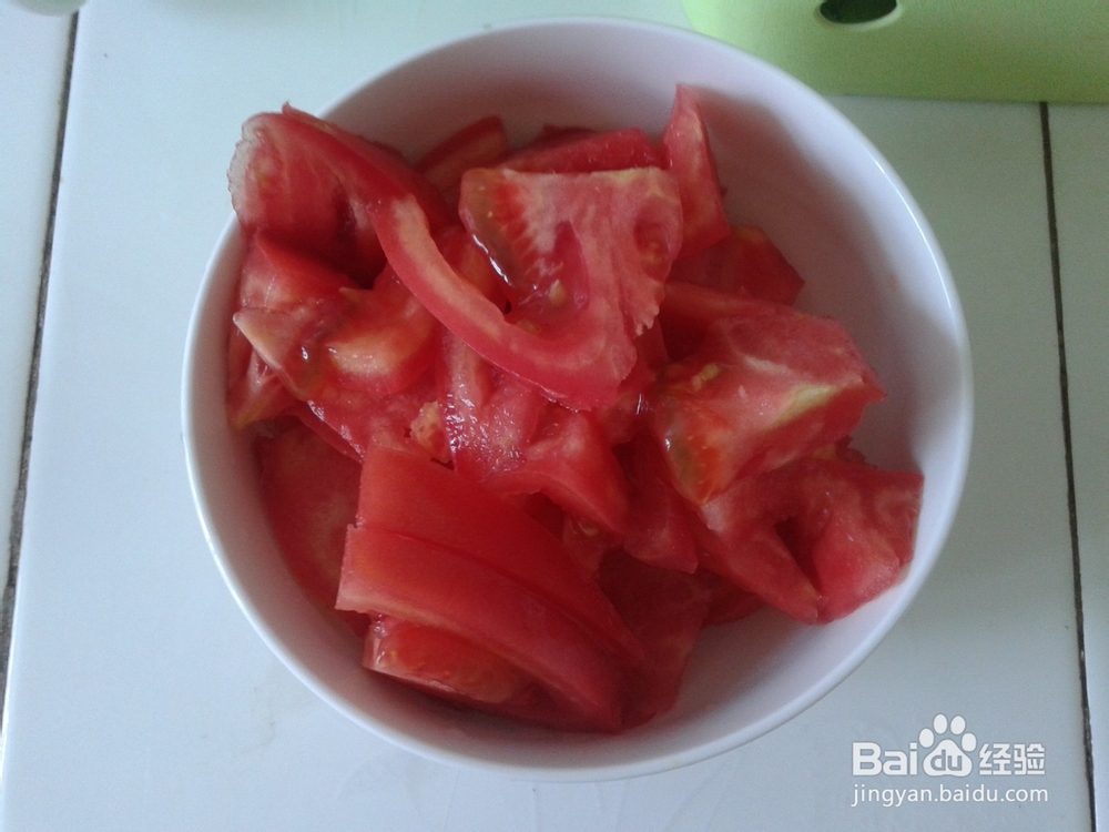 美味的西红柿鸡蛋面制作