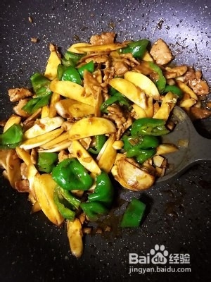 好吃的茭白炒肉